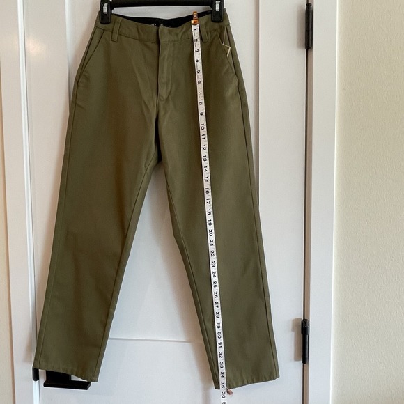 NWT Volcom True‎ to This So Chickie High Rise Chino Twill Pants Olive 26x26 $62 - Picture 5 of 13